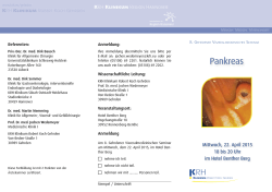 Pankreas - Klinikum Region Hannover GmbH