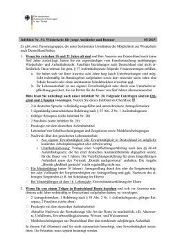 Infoblatt Nr. 51: Wiederkehr f&uuml;r junge Ausl&auml;nder und Rentner 05