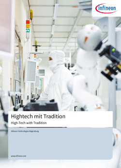 Hightech mit Tradition Apr 16, 2015 | PDF