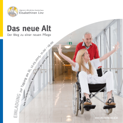 Tagung "Das neue Alt" am 12.05.2015