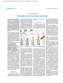 Bauernblatt, 28.03.2015, Teil II Sammelantrag