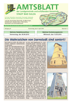 Amtsblatt Ausgabe 2015-04