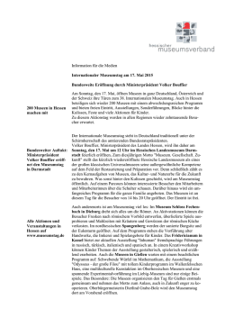 Hessen - Internationaler Museumstag