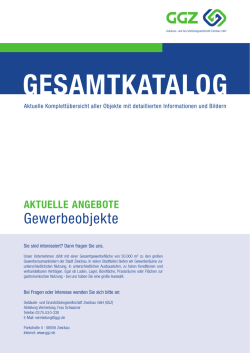 Übersicht laden  - GGZ - Gebäude