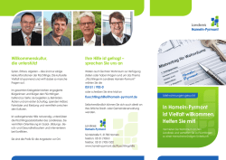 In Hameln-Pyrmont ist Vielfalt willkommen. Helfen Sie mit!