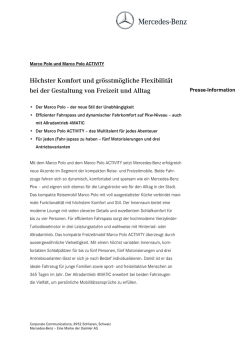 H&ouml;chster Komfort und gr&ouml;sstm&ouml;gliche Flexibilit&auml;t bei der Gestaltung