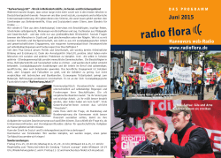 radio flora Programmfalter150