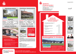 In unserer aktuellen Immobilien Zeitung