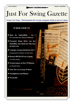 JFSG &ndash; April 2015