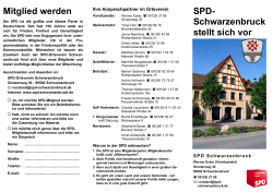 Flyer  - SPD Schwarzenbruck