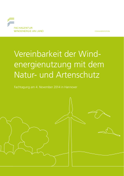 Link zur Dokumentation - Fachagentur Windenergie an Land