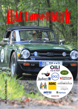 Internationale 11. ADAC Hanse Historic
