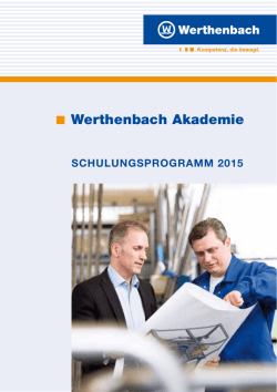 Schulungsangebote