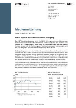 Medienmitteilung_KOF Konjunkturbarometer_201504