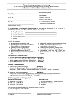 Internet-Schutzvertrag