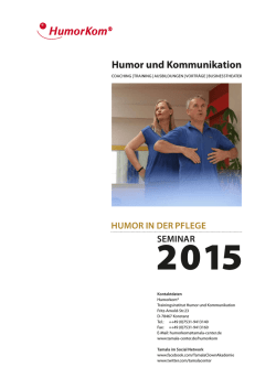 Humor in der Pflege - Tamala