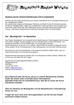 Unterlagen MuGa Bern April-Juli 2015