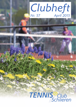 gv-protokoll - Tennisclub Schlieren