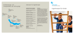 Ergotherapie für Kinder