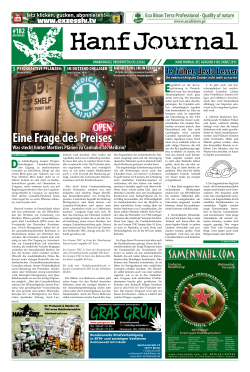 gehts zum des aktuellen Hanf Journals als PDF