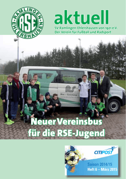 RSEaktuell, Ausgabe März 2015 - SV Ramlingen