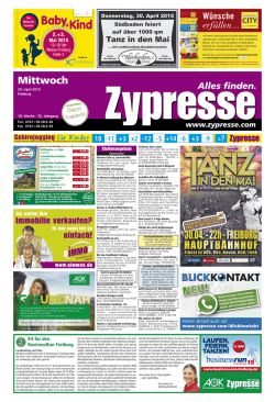 Mittwoch - Zypresse
