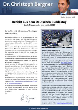 Ausgabe 06/2015 - CDU