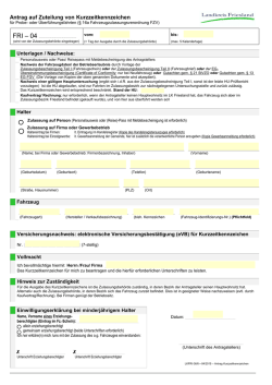 36_06_Zulassungsantrag für Kurzzeitkennzeichen