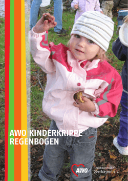 Einrichtungskonzeption - AWO Oberbayern eV Kinder