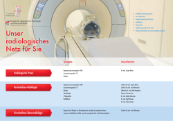 Unser radiologisches Netz für Sie