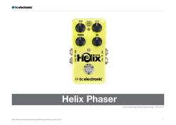 Helix Phaser - TC Electronic