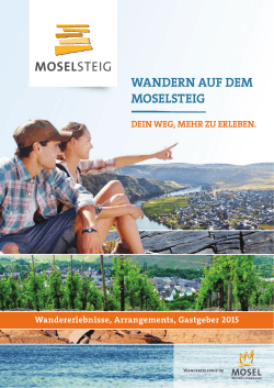 MOSELSTEIG - Saar-Obermosel