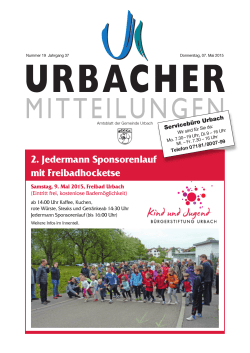 2. Jedermann Sponsorenlauf mit Freibadhocketse