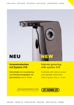 Inneneinstechen mit System 216