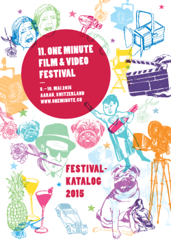 Festivalkatalog 2015