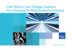Carl Ritter von Ghega Institut für integrierte Mobilitätsforschung