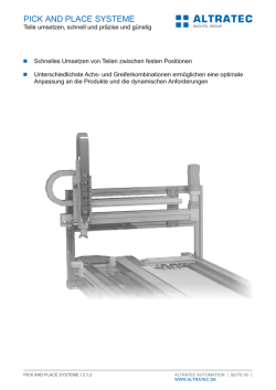 PDF catalog page - Altratec Automation GmbH