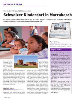 Schweizer Kinderdorf in Marrakesch