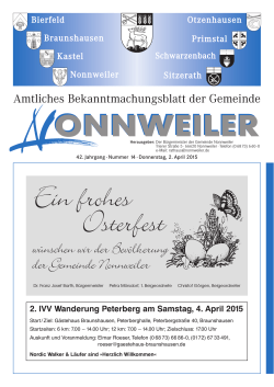 KW 14 - Gemeinde Nonnweiler