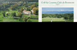 Article - Golf Club de Bonmont