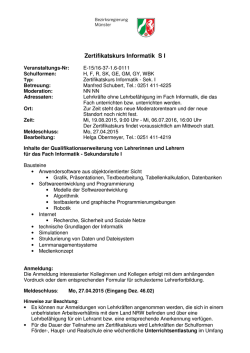 Informatik SI Vorlage Bj&ouml;rn 1