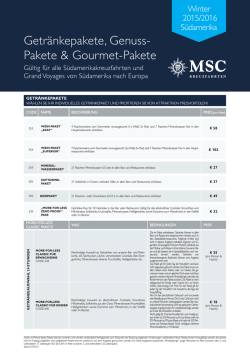 pdf - MSC Kreuzfahrten