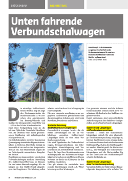 Unten fahrende Verbundschalwagen