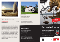 Fernweh-Forum - Begegnungszentrum