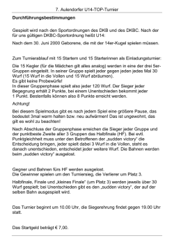 Durchf&uuml;hrungsbestimmungen