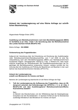 Drs. 6/3887 - SPD-Landtagsfraktion Sachsen