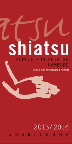 Ausbildung 2015 - Schule für Shiatsu Hamburg