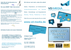Informationen zu unseren Schulungen finden Sie