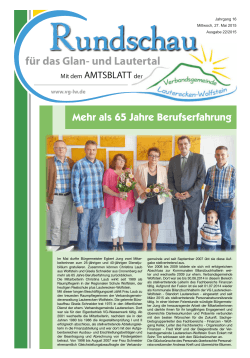 Amtsblatt KW 22 - Verbandsgemeinde Lauterecken