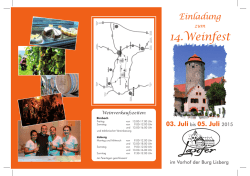05. Juli - Weingut Laufer